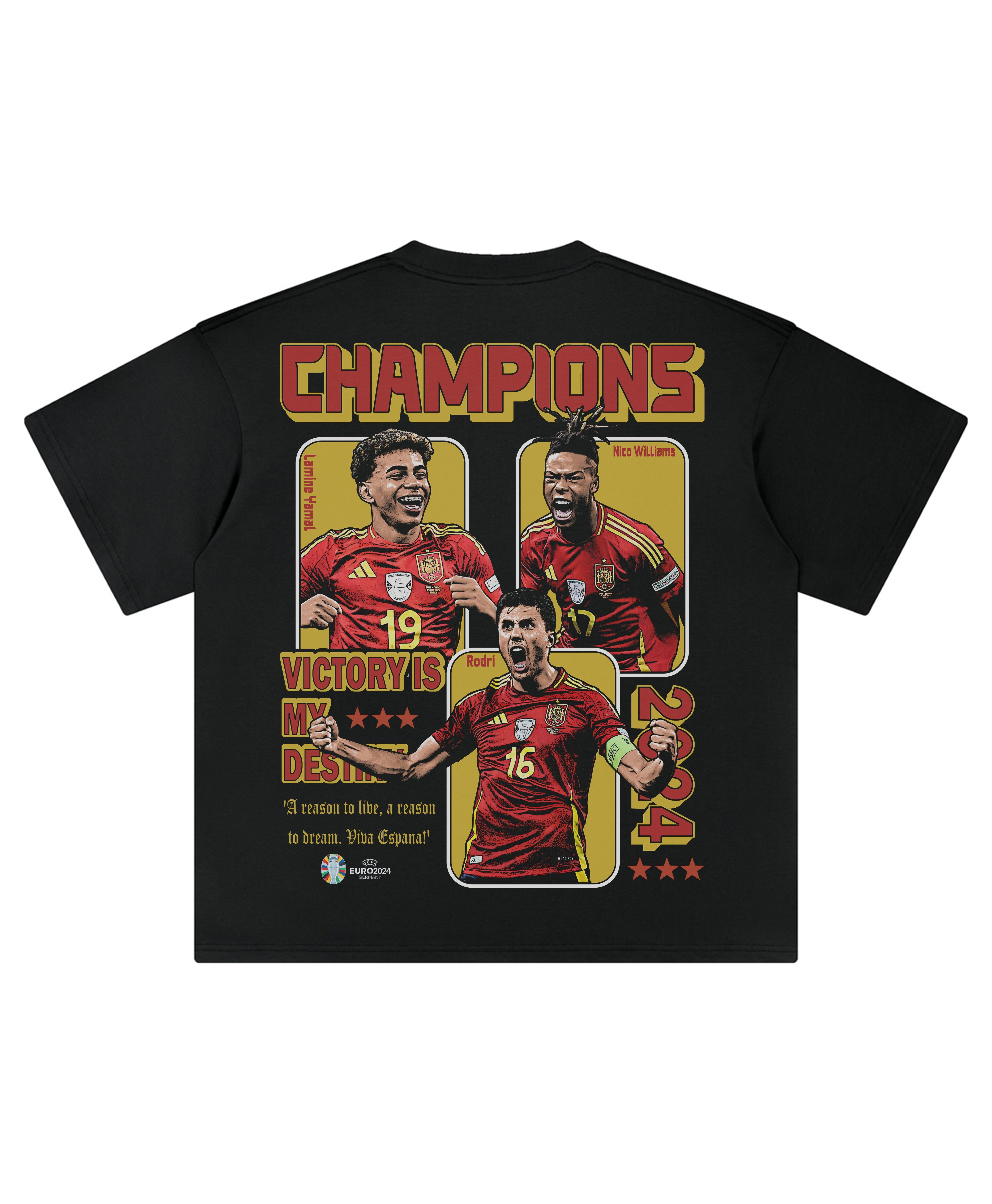 SPAIN EURO 2024 TEE