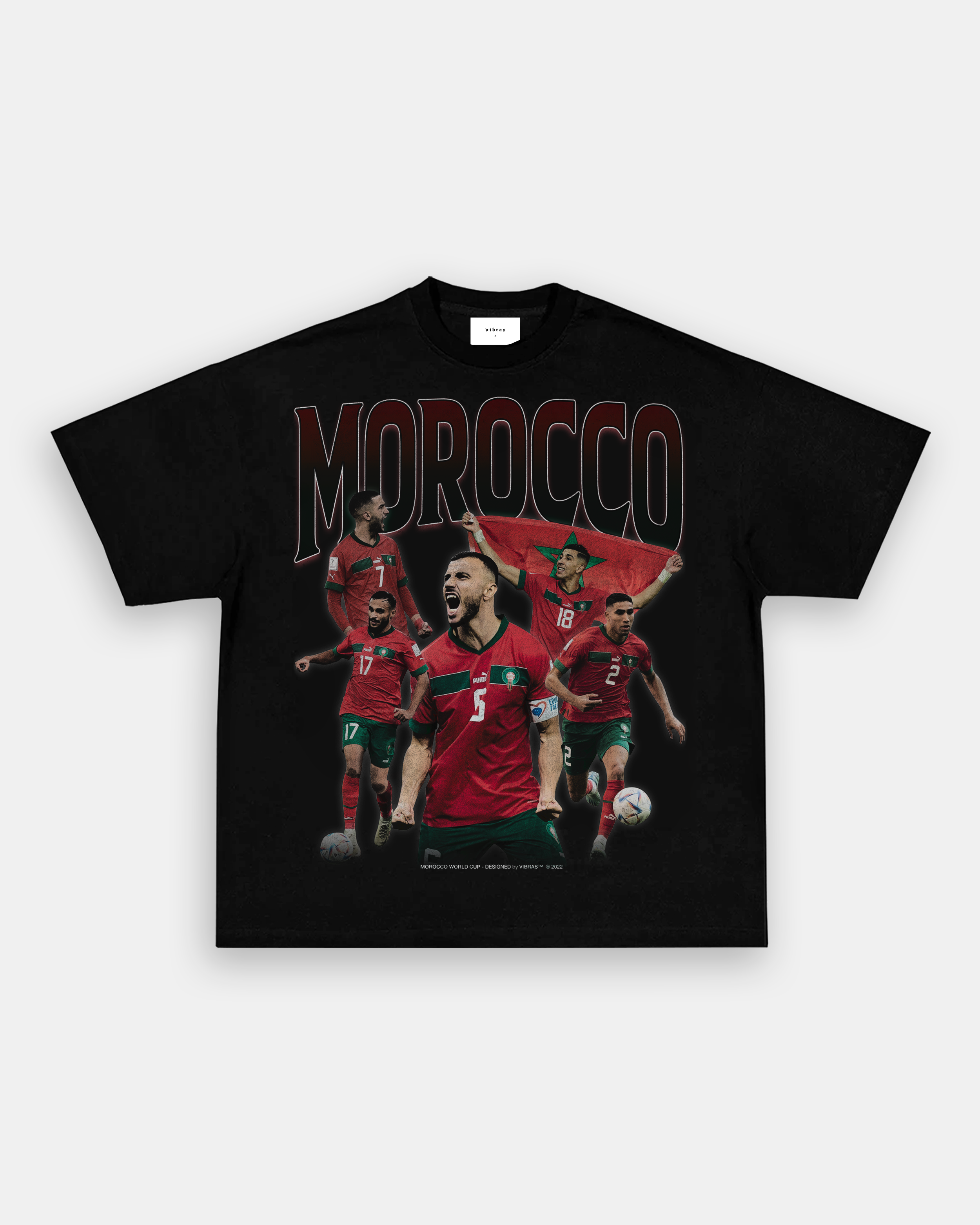 MOROCCO 'أسود الأطلس' TEE