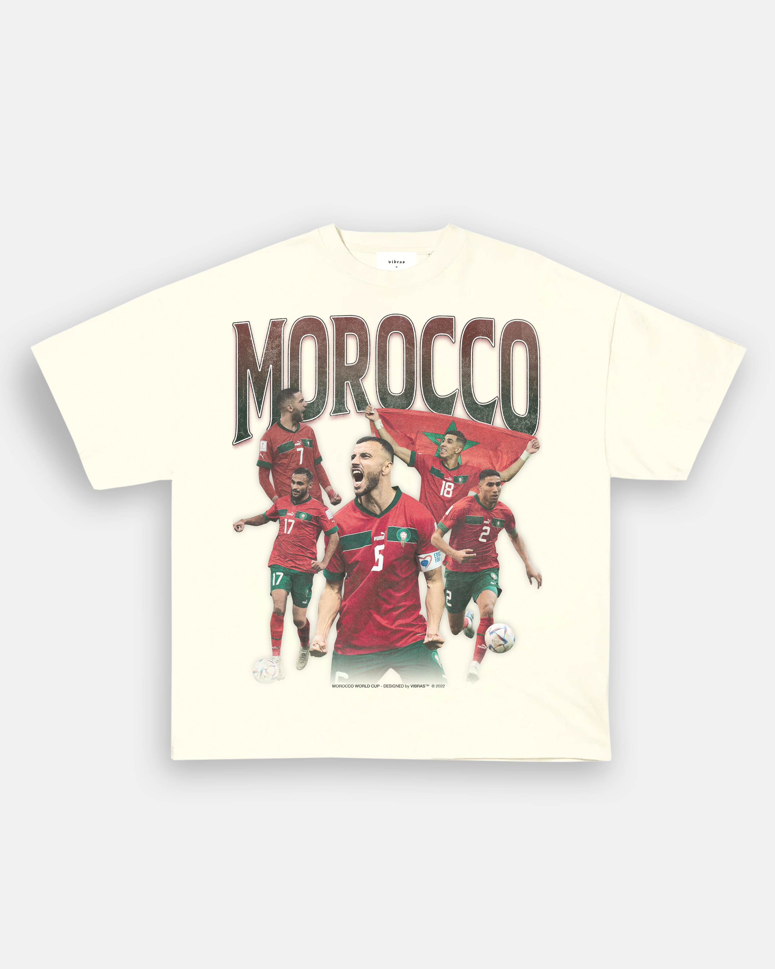 MOROCCO 'أسود الأطلس' TEE