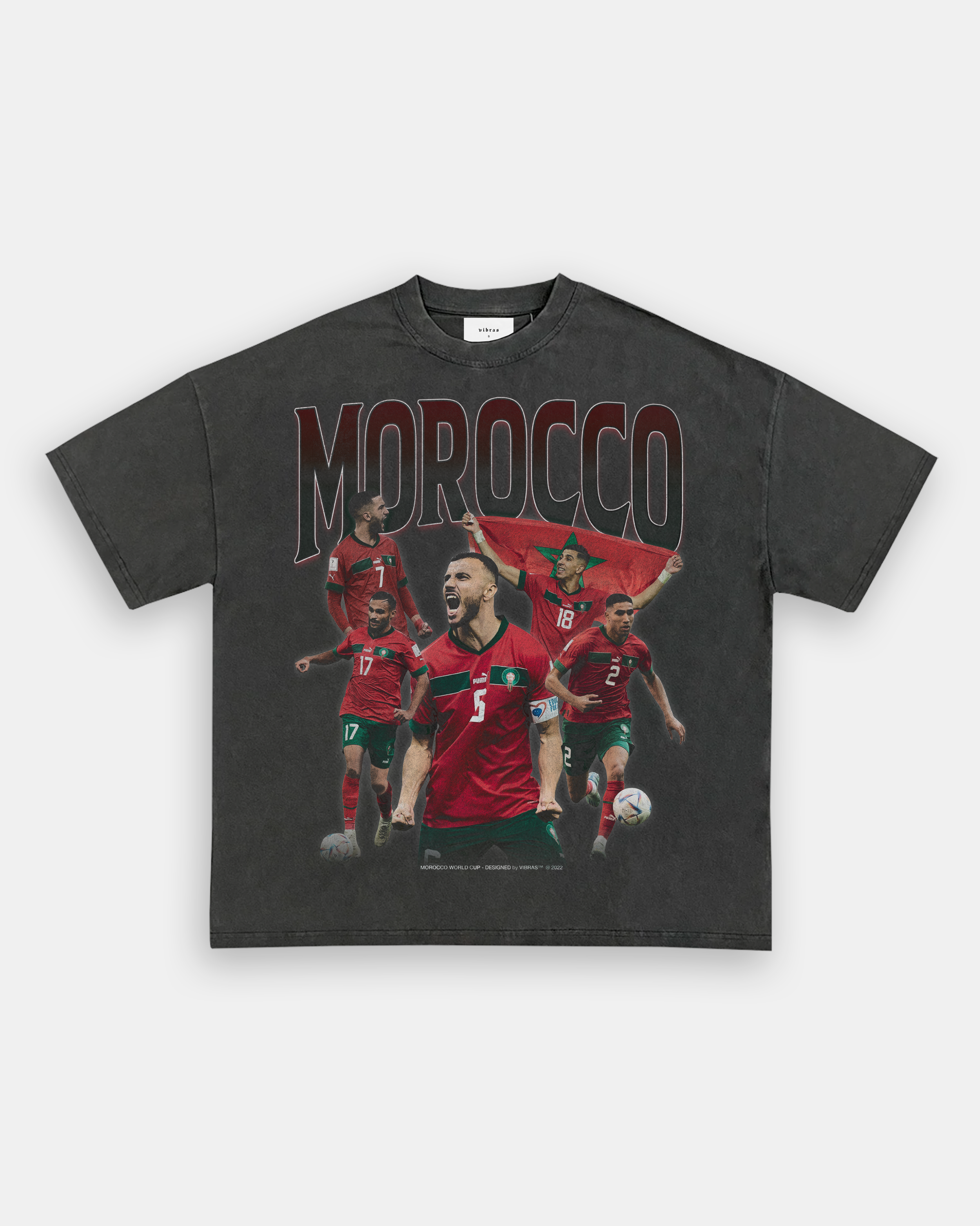 MOROCCO 'أسود الأطلس' TEE