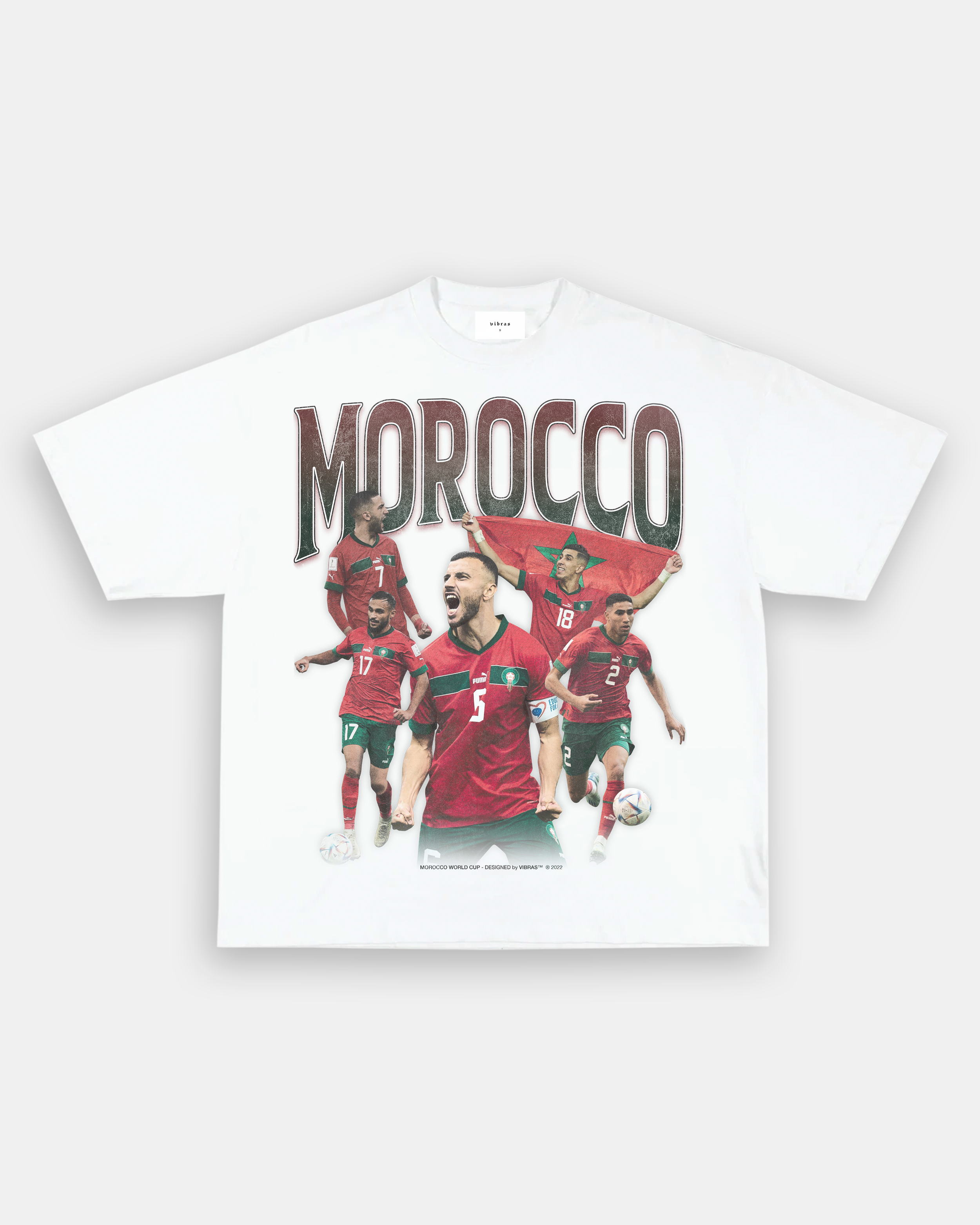 MOROCCO 'أسود الأطلس' TEE