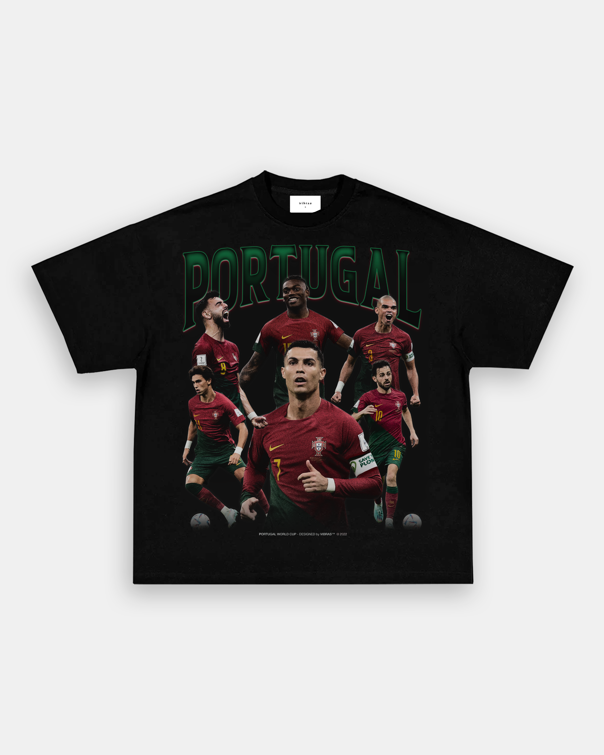 PORTUGAL WORLD CUP TEE - [FRONT PRINT ONLY]