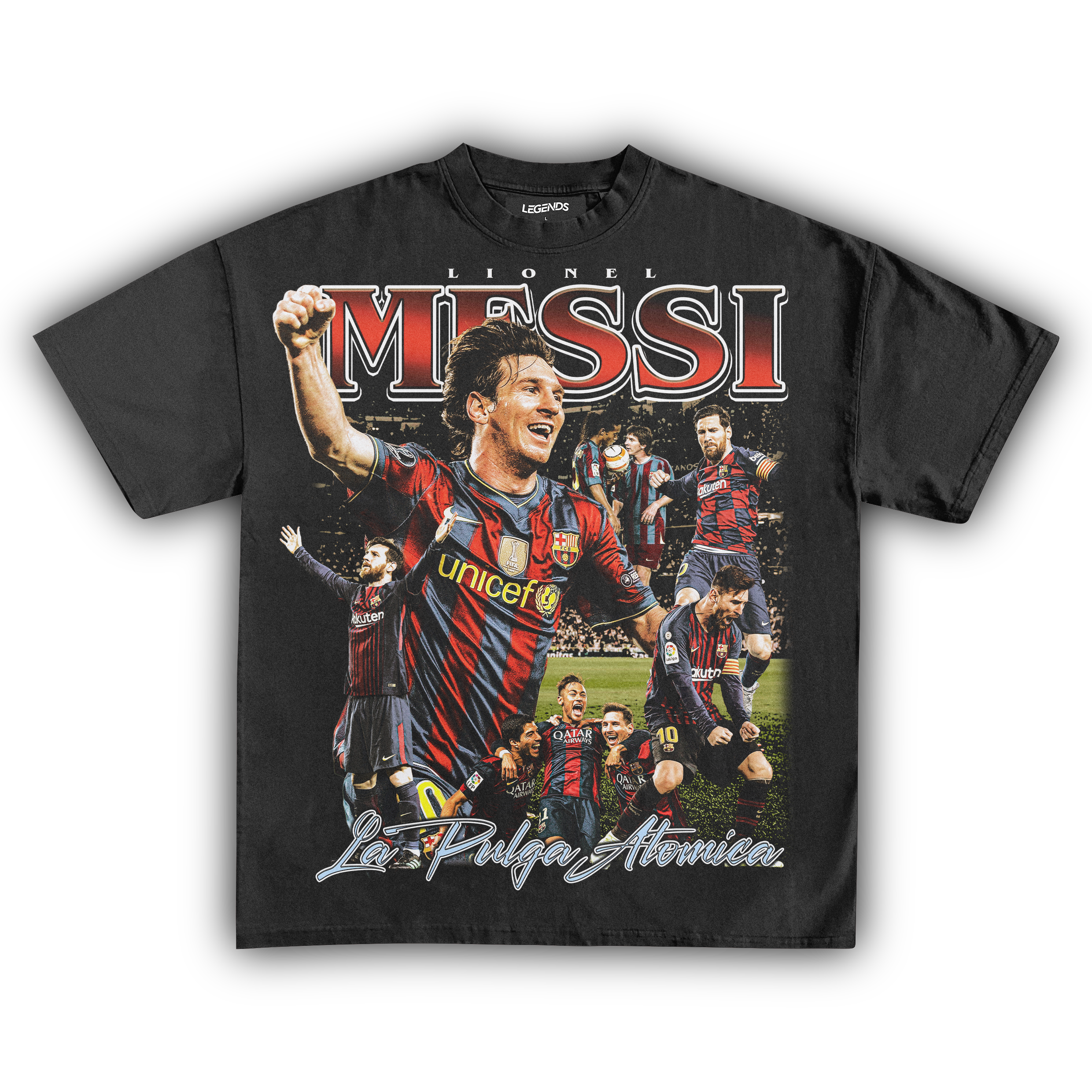 LIONEL MESSI "LA PULGA ATOMICA" TEE